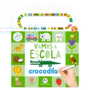 Vamos à Escola | Com Caneta Que Escreve e Apaga | Idade 3+