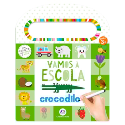 Vamos à Escola | Com Caneta Que Escreve e Apaga | Idade 3+