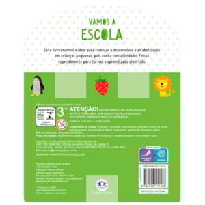 Segunda imagem do produto Vamos à Escola | Com Caneta Que Escreve e Apaga | Idade 3+