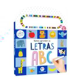 Vamos Aprender as Letras | Com Caneta Que Escreve e Apaga | Idade 3+