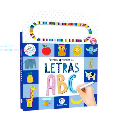 Vamos Aprender as Letras | Com Caneta Que Escreve e Apaga | Idade 3+