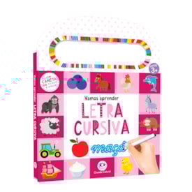 Vamos Aprender Letra Cursiva | Com Caneta Que Escreve e Apaga | Idade 3+