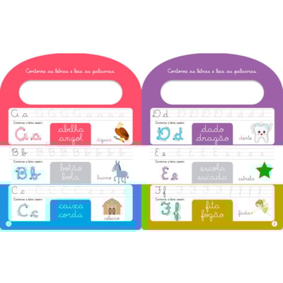 Segunda imagem do produto Vamos Aprender Letra Cursiva | Com Caneta Que Escreve e Apaga | Idade 3+