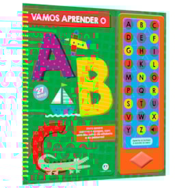 Vamos Aprender o ABC | Livro Sonoro e Escreva e Apague | 3 Anos