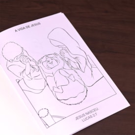 Segunda imagem do produto Vamos Colorir a Bíblia | A Vida de Jesus | 4 Anos