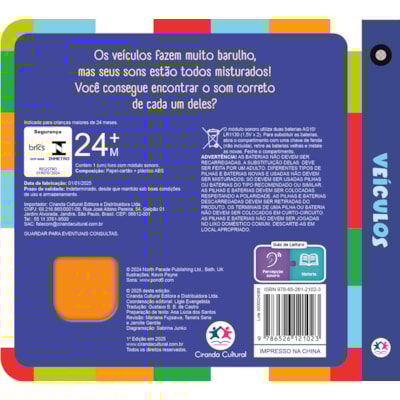 Segunda imagem do produto Veículos | Ciranda Cultural