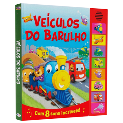 Segunda imagem do produto Veículos Do Barulho | Com 8 Sons Incríveis
