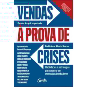 Vendas à prova de crises | Organizador Peixoto Accyoli