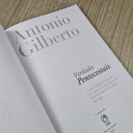 Segunda imagem do produto Verdades Pentecostais | Antonio Gilberto