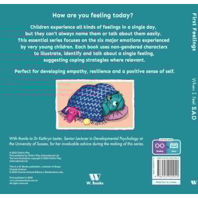 Segunda imagem do produto When I Feel Sad | Child S Play